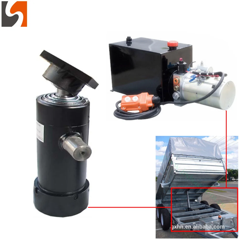 priekabos hidraulinis cilindras